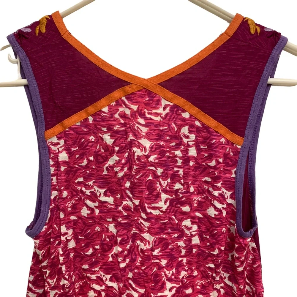 Anthropologie Ric Rac Embroidered Tank - Picture 5 of 12